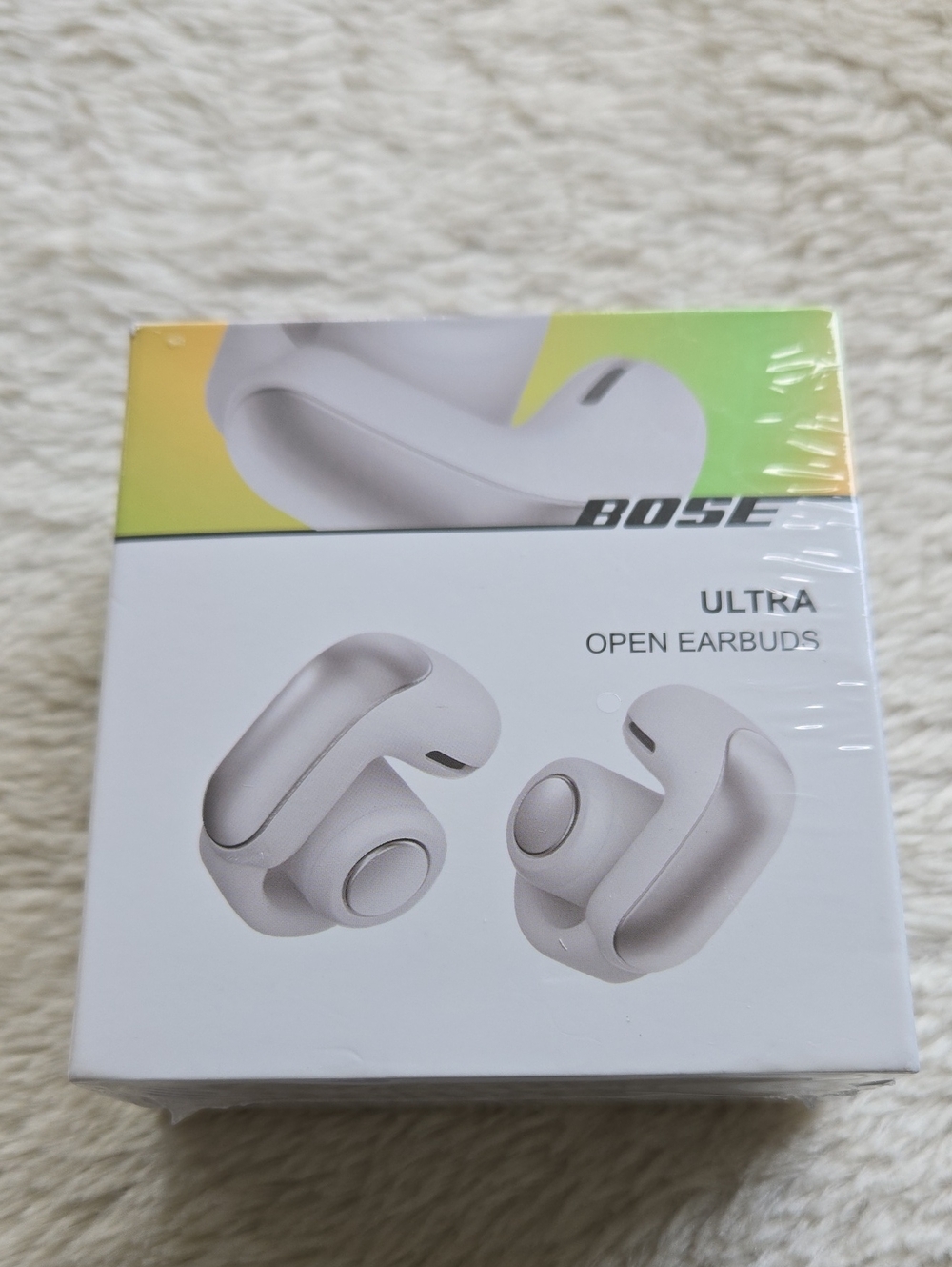 ​NIB Bose Ultra Open Earbuds - White Smoke Wireless Headphones